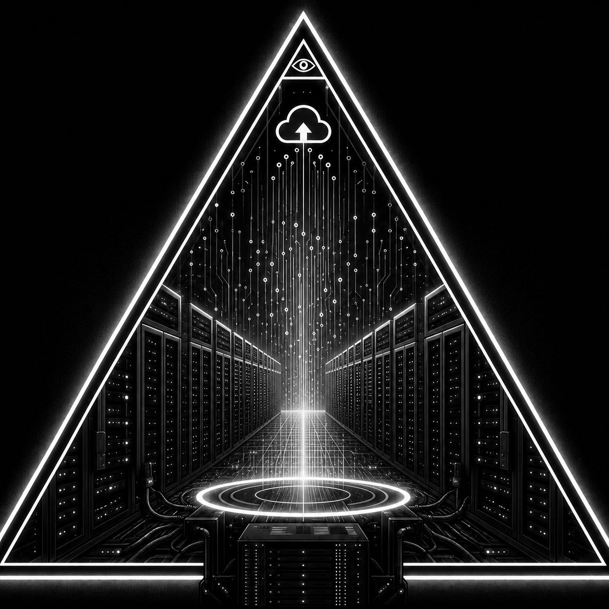 Helmut-KI Logo, eigenständiges Dreieck